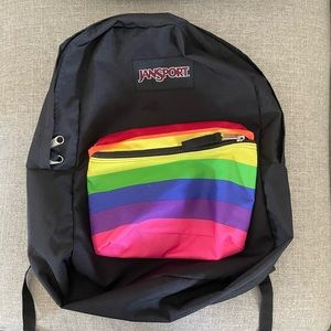 Jansport rainbow backpack